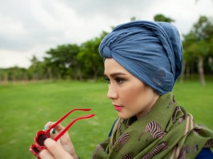 Gaya Hijab Mudah dan Simpel, Tanpa Banyak Jarum