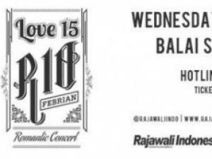 Love 15 Rio Febrian “Romantic Concert”